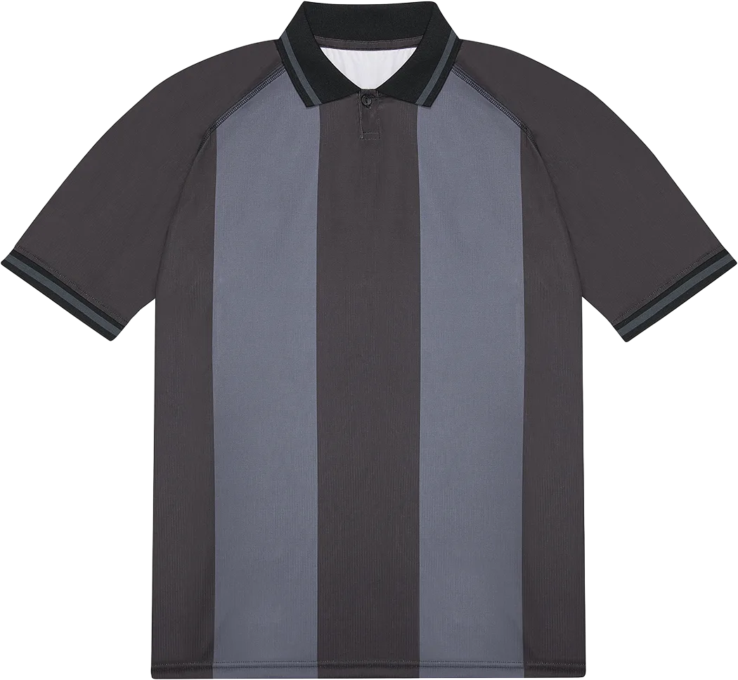F PG001 Active Polo F BlackDarkGrey